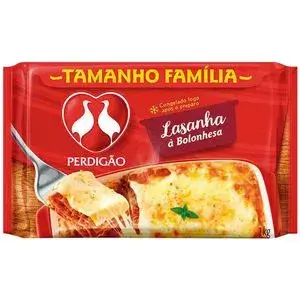 Lasanha Bolonhesa Perdigão Pacote 1kg Tamanho Família