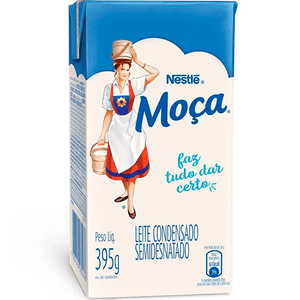 Leite Condensado Semidesnatado Moça 395g