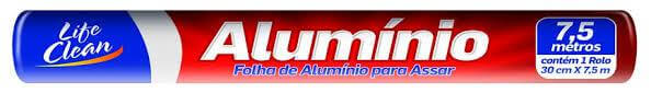PAPEL ALUMINIO 0,30X7,5M LIFE CLEAN