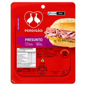 Presunto Cozido Perdigão 200g Fatiado